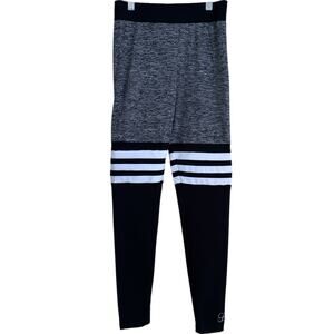 Bombshell Sportswear OG Dark Grey Sock Leggings Womens Fitness/Activewear Size M
